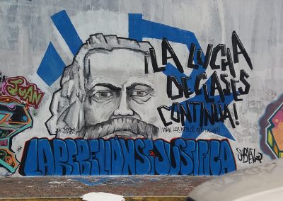 Mural La lucha continúa