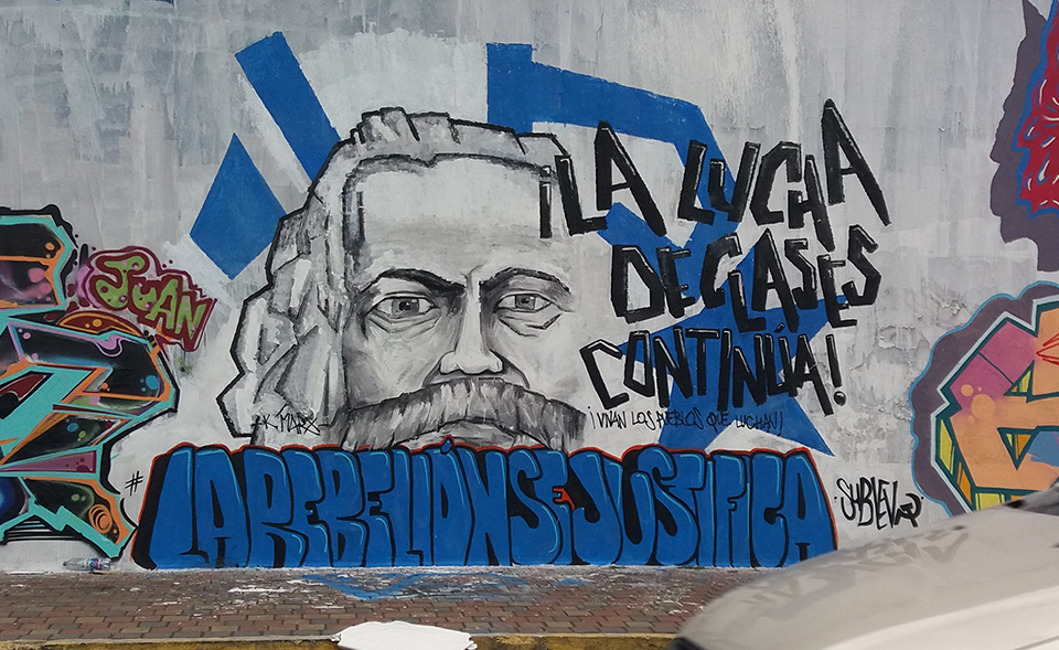 Mural La lucha continúa
